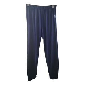 XL navy blue US Polo lightweight knit jogger lounge pants